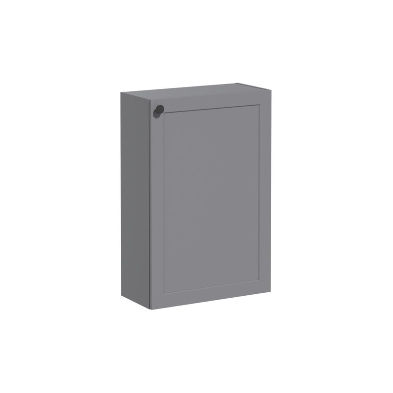 VitrA Root Classic 55cm 1 Door Slim Lower/Base Unit (RH Hinge) – Matt Grey