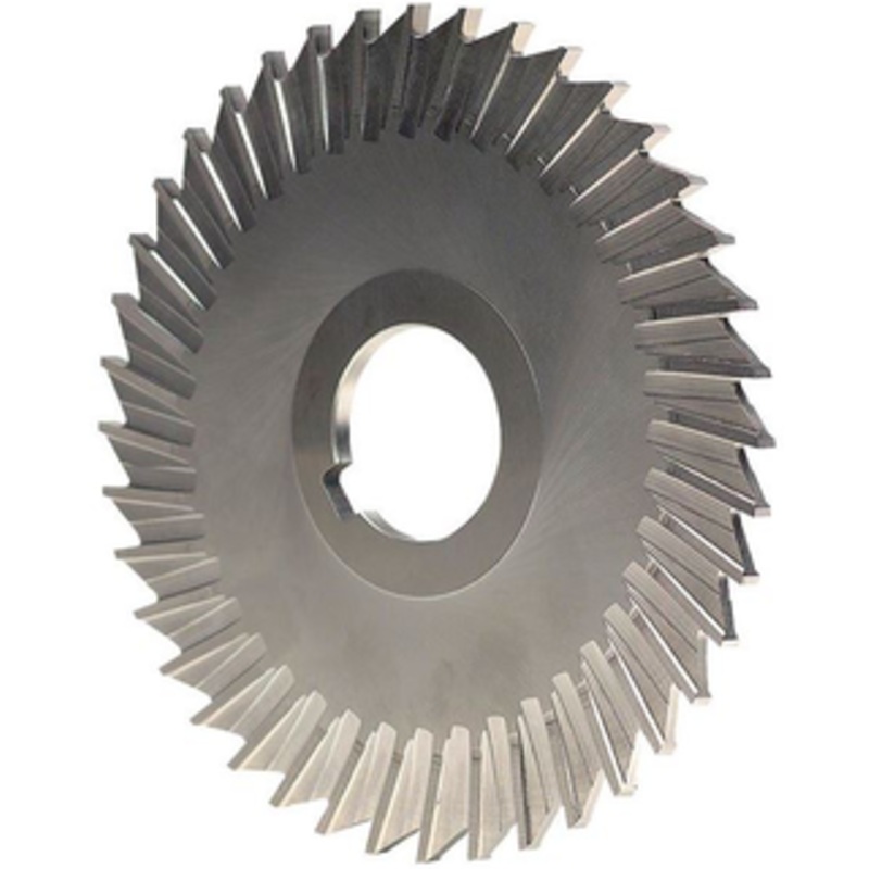 Keo HSS Straight Side Tooth Metal Slitting Saw, 6 Cutter Dia, 1/4 Face Width