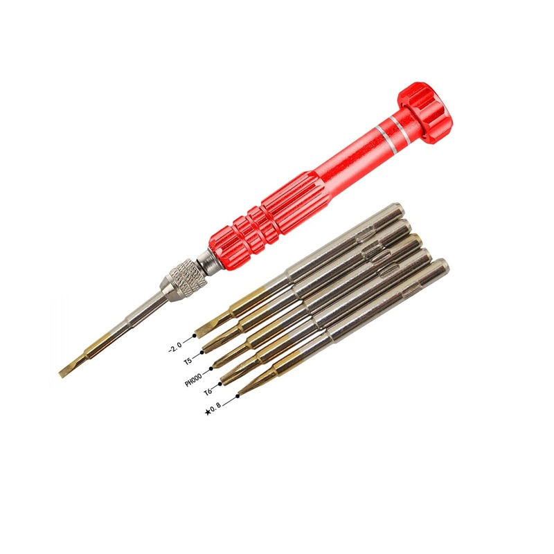 Compare ara choice red 6pcs precision screwdriver magnetic pocket pen slotted philips pc mobile repair screwdriver bits professional repair tool for smartphone, tablet, eyeglasses, watches multi-purpose color size 6 products from over 25,000 stores
