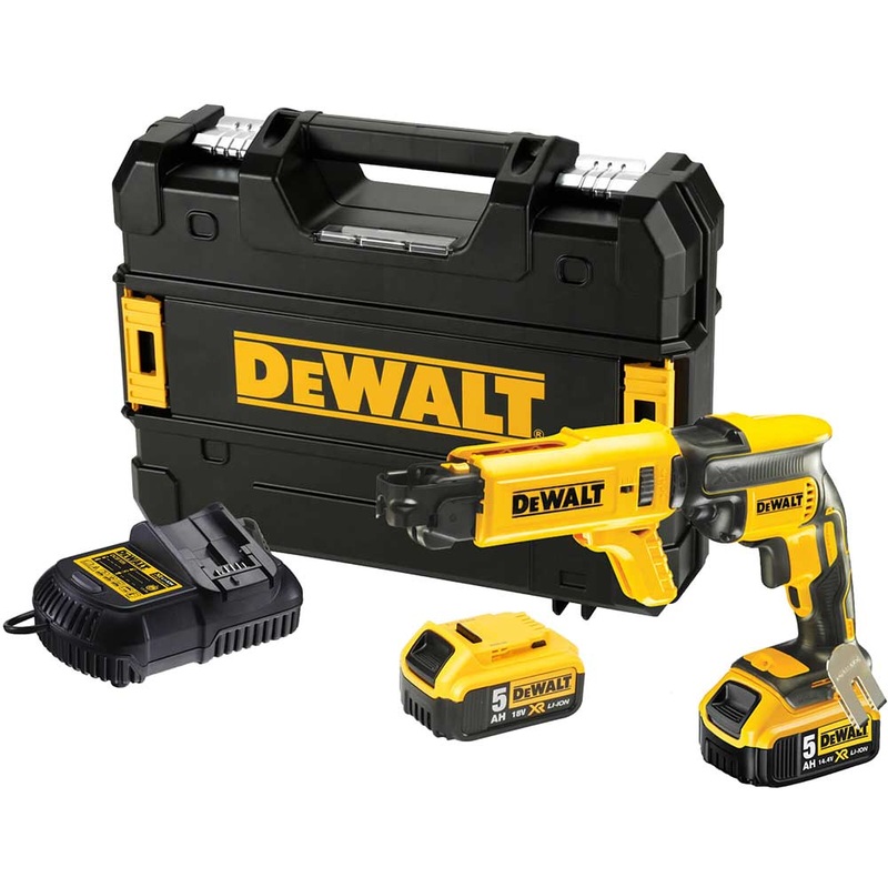 Compare dewalt light dcf620 18v xr cordless brushless drywall screwdriver 2 x 5ah li-ion battery charger case size 18 products from over 25,000 stores