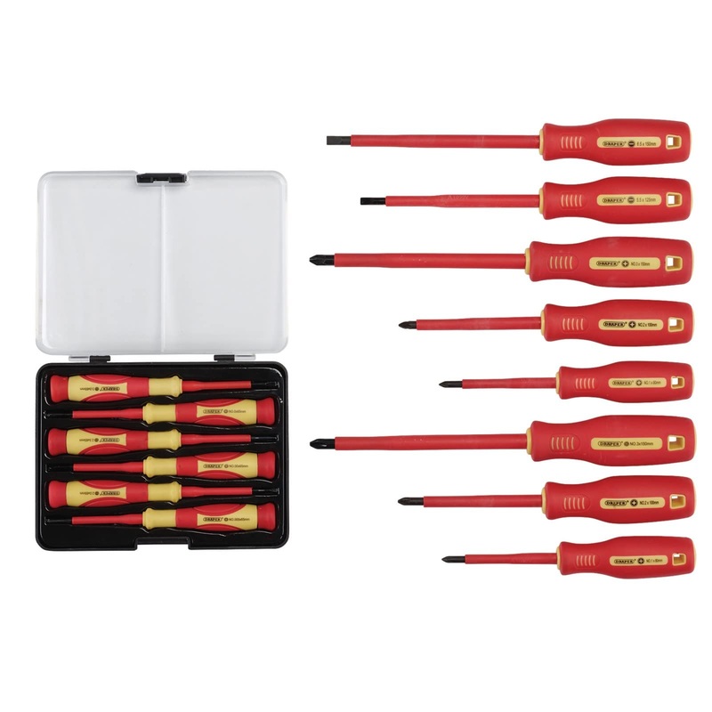 Compare draper vde approved fully insulated screwdriver and precision screwdriver set (14 piece) 28028 products from over 25,000 stores