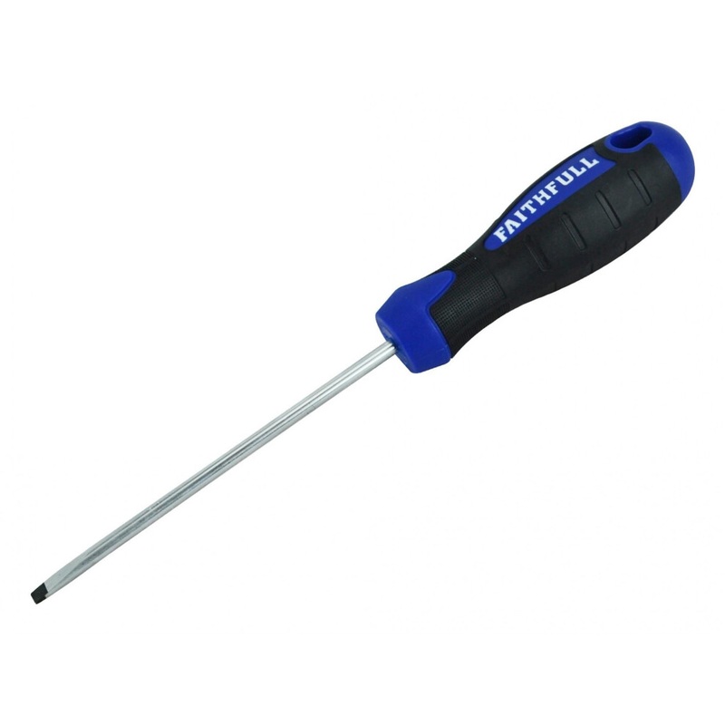 Compare faithfull soft grip screwdriver, parallel slotted multi colour (100mm x 4mm) black products from over 25,000 stores
