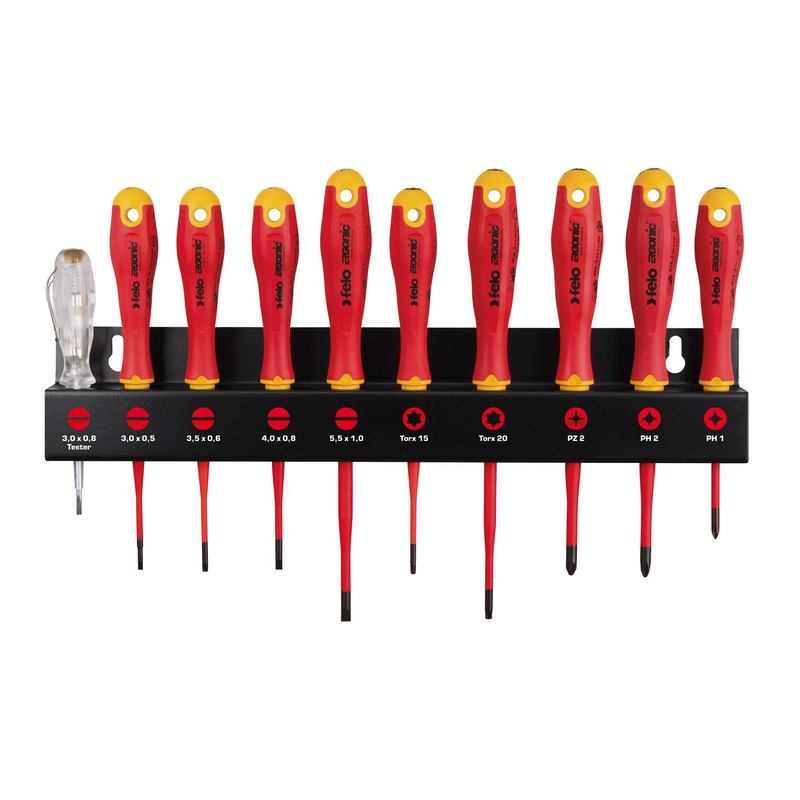 Compare felo screwdriver set xl e-slim vde with tool holder 10-piece sl, ph, pz, tx products from over 25,000 stores