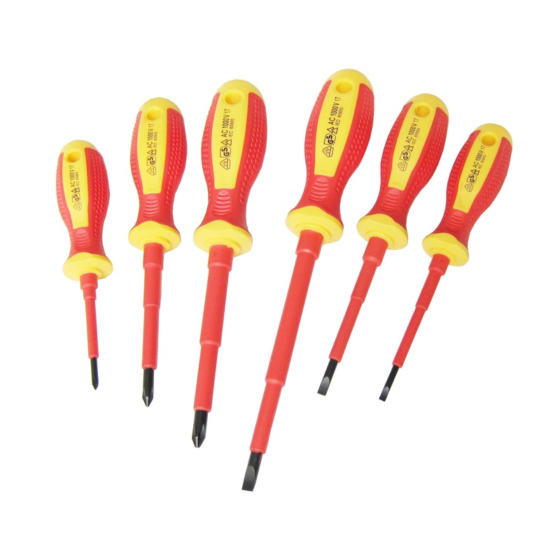 Compare hongbao red/yellow insulated screwdriver 6piece set, chrome vanadium steel size 6 products from over 25,000 stores