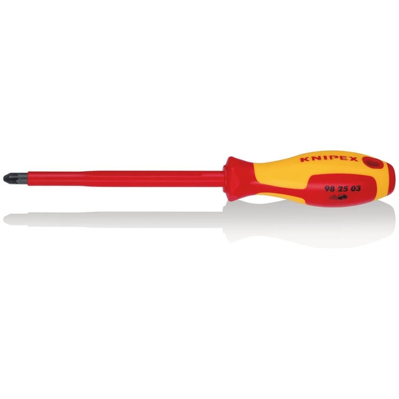 Compare knipex 98 25 03 vde insulated pozidriv screwdriver, pz3 x 150 mm products from over 25,000 stores