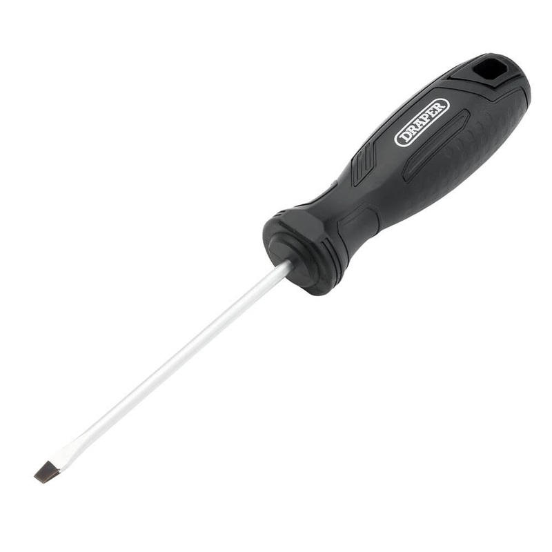 Compare draper black slotted hard grip screwdriver x 100mm pk 1 13531 size 4.0 products from over 25,000 stores