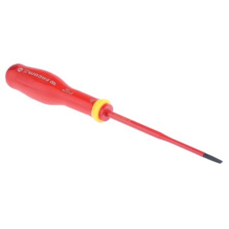Compare facom at3.5x100tve protwist slim 1000 volt insulated screwdriver for slotted screws products from over 25,000 stores