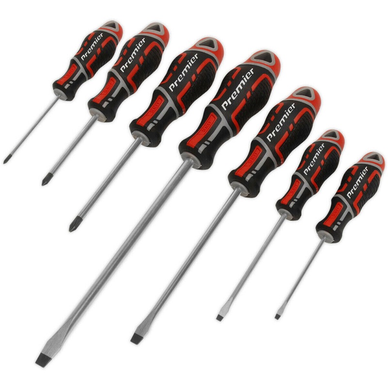 Compare loops red pack premium soft grip screwdriver set – slotted & pozi various sizes size 7 products from over 25,000 stores