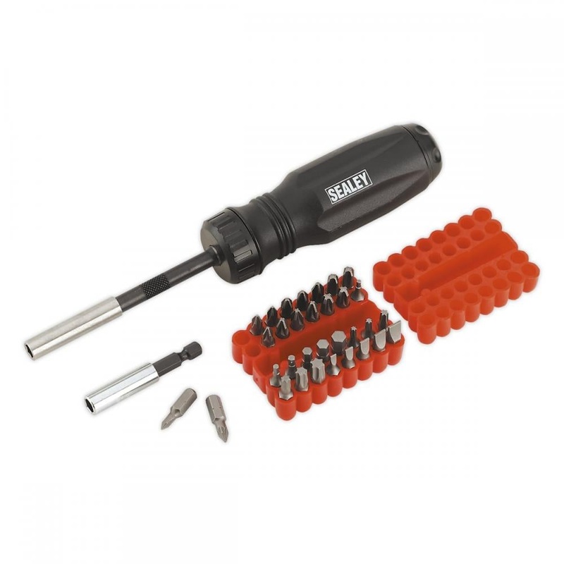 Compare sealey ak6498 gearless ratchet screwdriver set 34pc products from over 25,000 stores