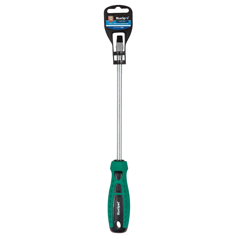 Compare bluespot tools blue spot tools spot tools – x 200mm slotted screwdriver size 9.5 products from over 25,000 stores