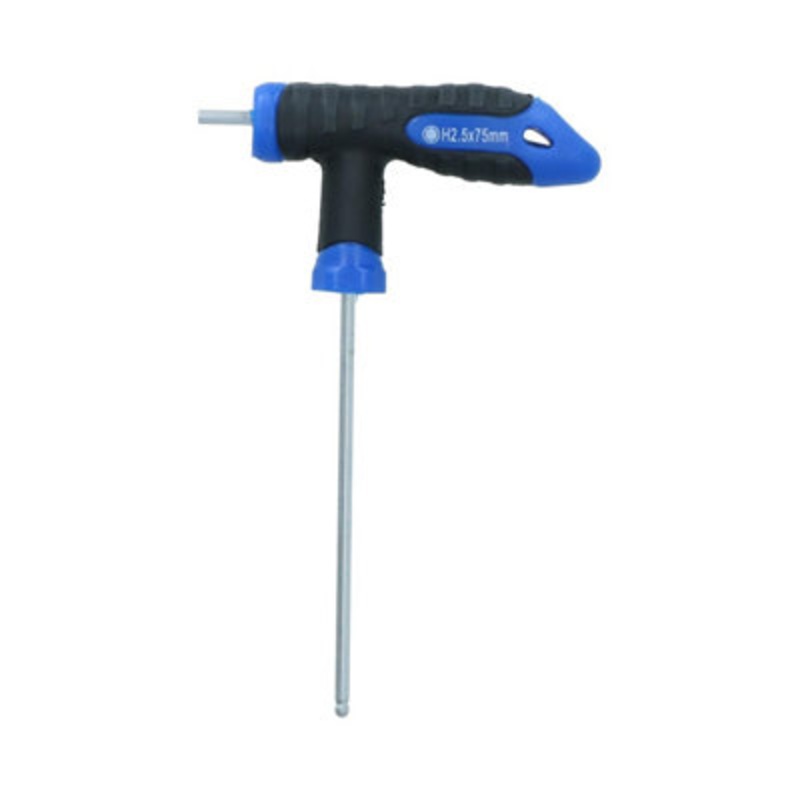 Compare h2.5 t-handle 2.5mm hex screwdriver allen key 75mm tool chrome vanadium steel products from over 25,000 stores