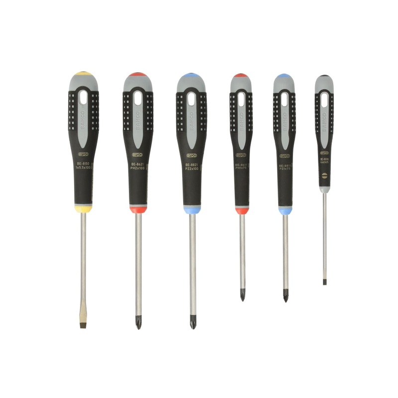 Compare new bahco be-9886 ergo screwdriver set piece sl/ph/pz bah9886 size 6 products from over 25,000 stores