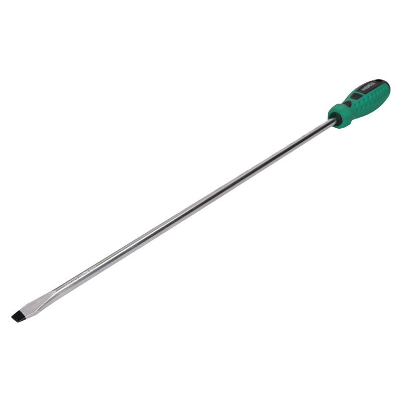Compare ab tools black 9.5mm x 450mm slotted flat headed screwdriver with magnetic tip rubber handle size 0.7495716908 products from over 25,000 stores