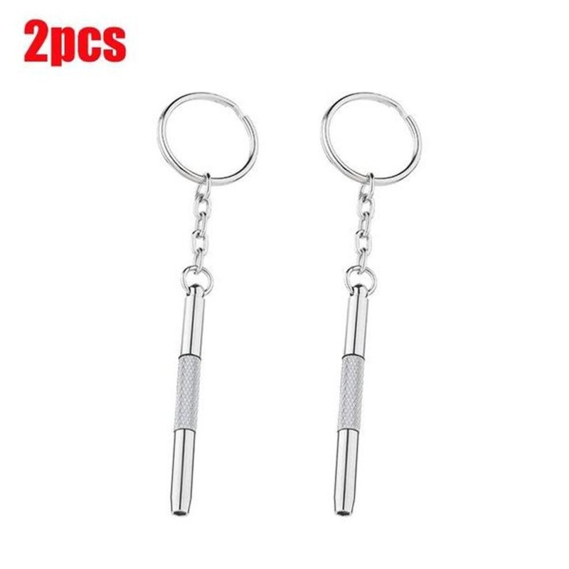 Compare (as the picture, 2pcs) new steel glasses screwdriver eyeglass screwdriver watch repair kit with keychain portable hand tools precision screwdriver too size 2 products from over 25,000 stores