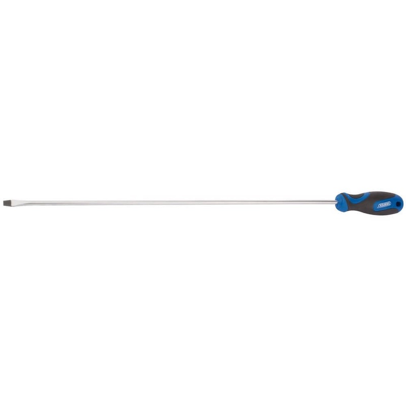 Compare draper 53508 extra long reach soft grip plain slot screwdriver 60 x 450mm products from over 25,000 stores