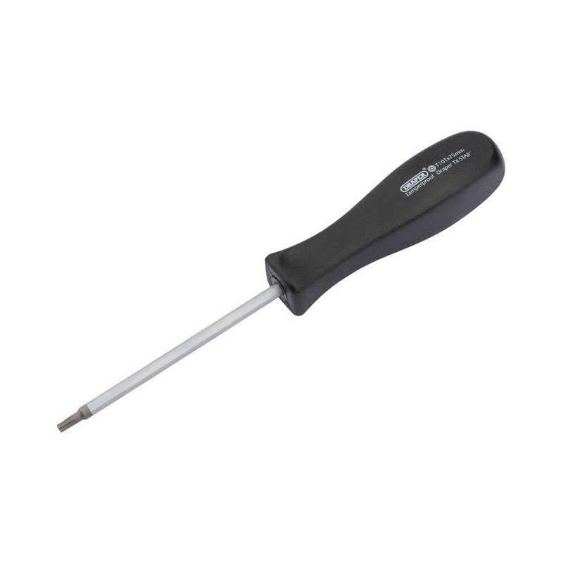 Compare draper tx-star security screwdriver, t10t x 75mm 34114 black products from over 25,000 stores