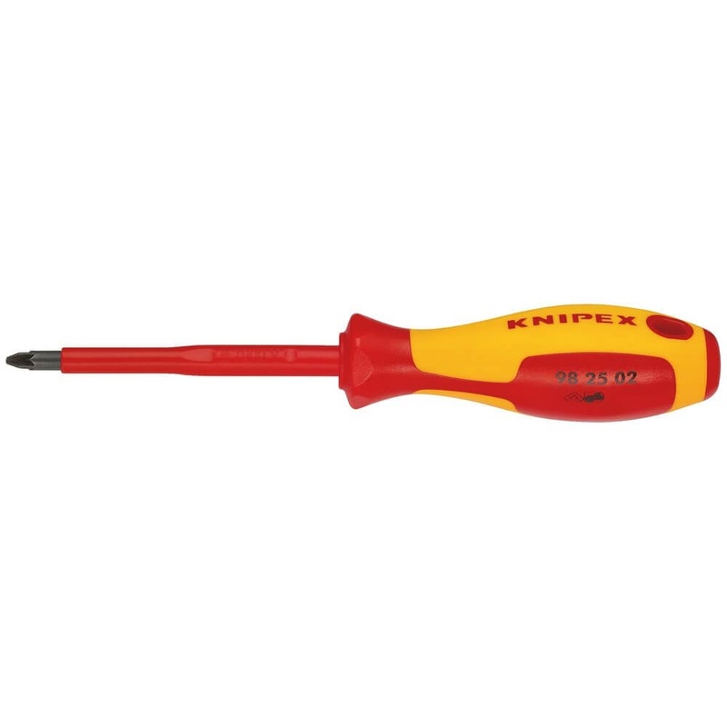 Compare knipex 98 25 02 vde insulated pozidriv screwdriver, pz2 x 100mm products from over 25,000 stores