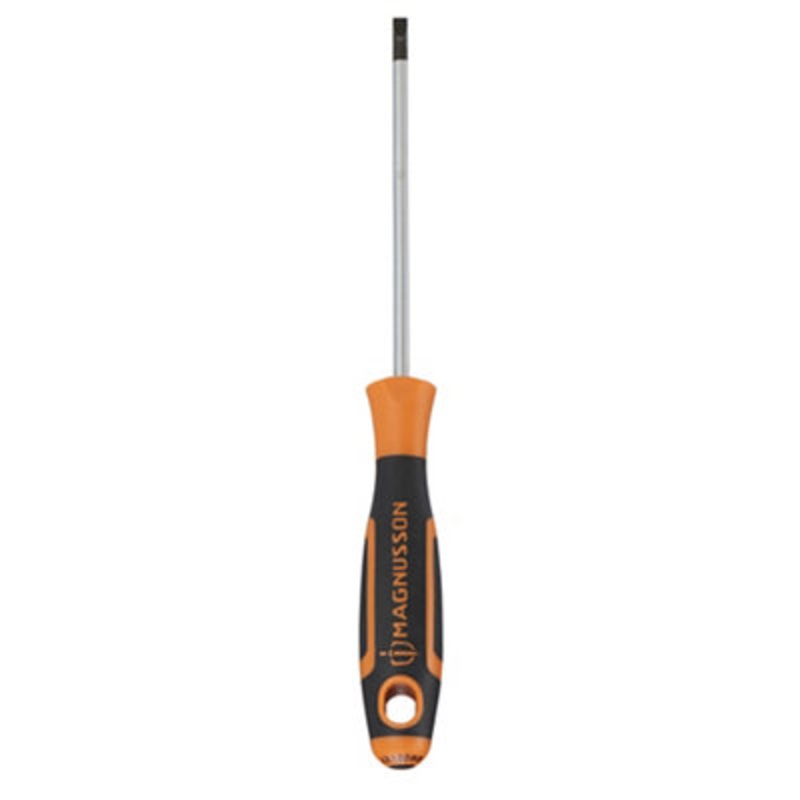 Compare magnusson standard flat head screwdriver sl-4.0mm x 100mm black/orange products from over 25,000 stores