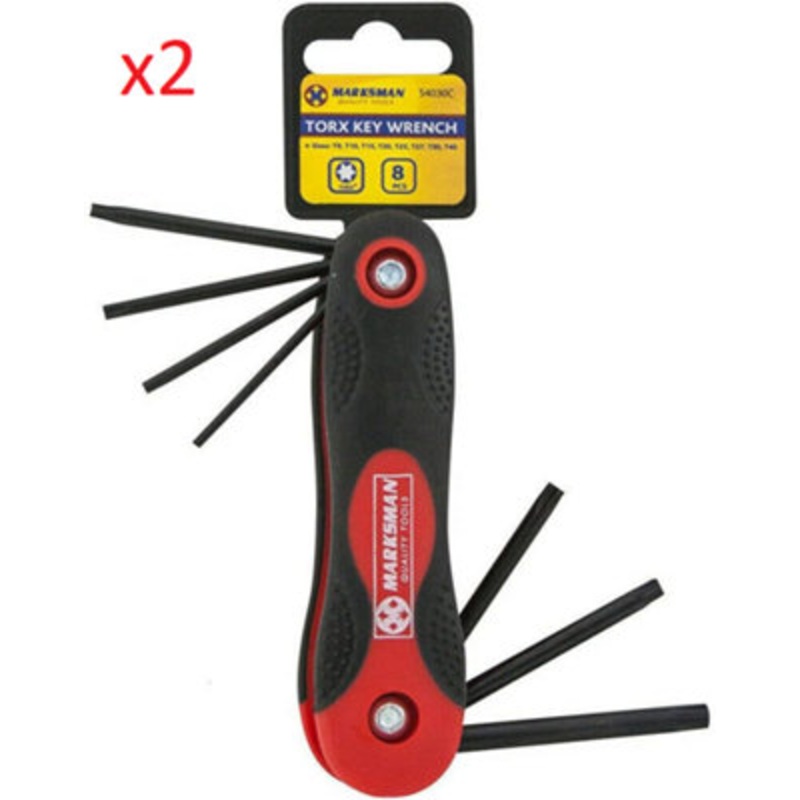Compare marksman 16pc torx folding pocket wrench grip hand screwdrivers tool portable bits size 16 products from over 25,000 stores