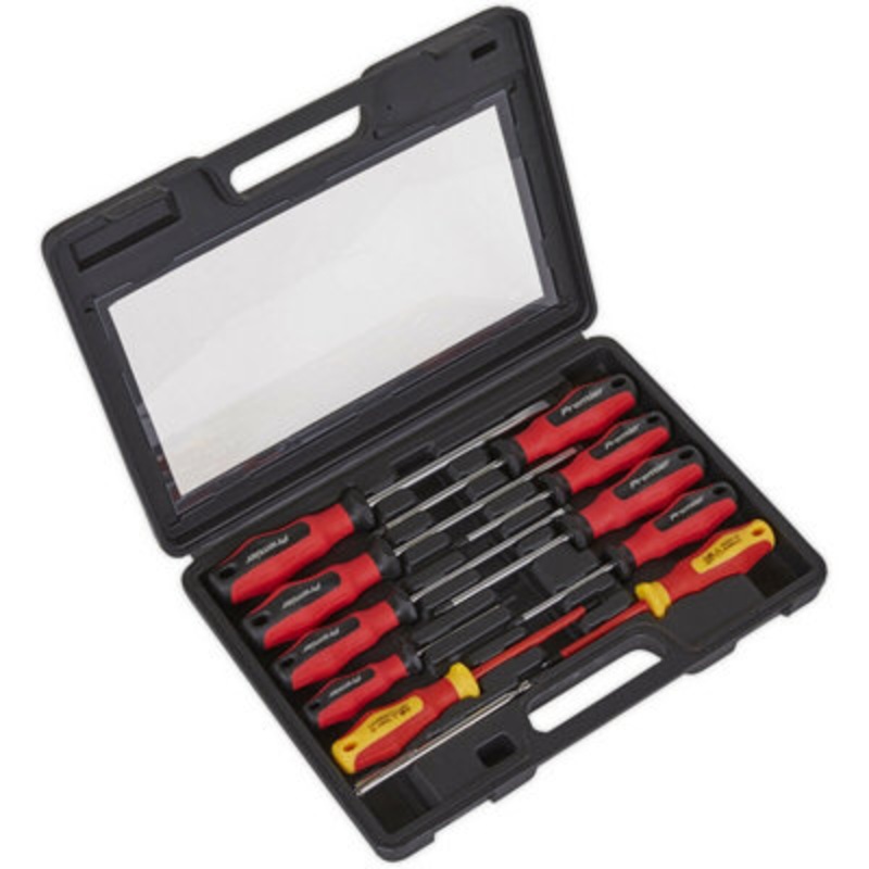 Compare b&q 11-piece premium s2 steel screwdriver set with soft grip handles for ultimate precision small products from over 25,000 stores