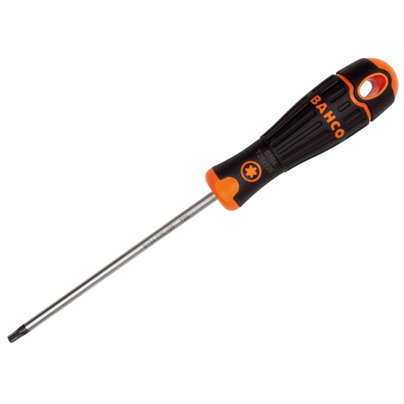 Compare b&q black bahco b194.025.125 bahcofit screwdriver torx tip tx25 x 125mm bah194025125 products from over 25,000 stores