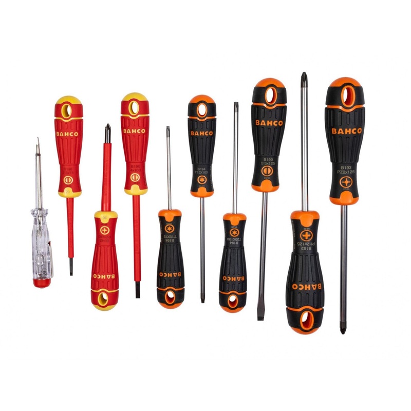 Compare bahco black b219.110 bahcofit screwdriver set, piece multi colour (one ) size 10 products from over 25,000 stores