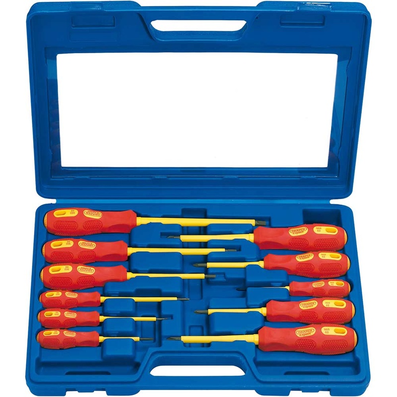 Compare draper expert vde approved fully insulated screwdriver set (11 piece) size 11 products from over 25,000 stores