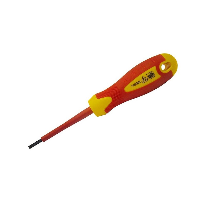 Compare faithfull slotted soft grip vde screwdrivers multi colour (5.5 x 125mm) size 5.5 products from over 25,000 stores