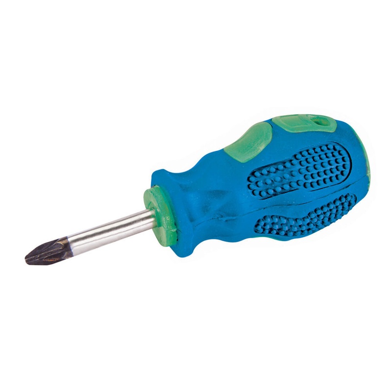 Compare loops pz2 x 38mm pozidriv screwdriver  colour coded soft grip stubby handle  strong pozi/pozzi driver | general purpose hardened tempered steel & magnetic pozzy tip products from over 25,000 stores