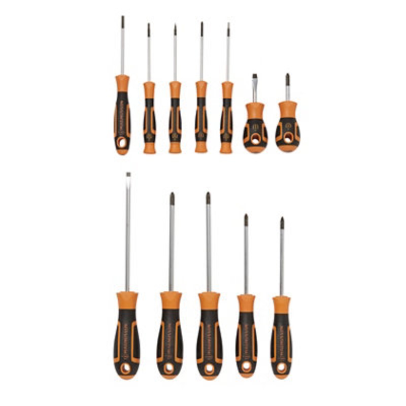 Compare magnusson black/orange 12 piece standard mixed screwdriver set products from over 25,000 stores