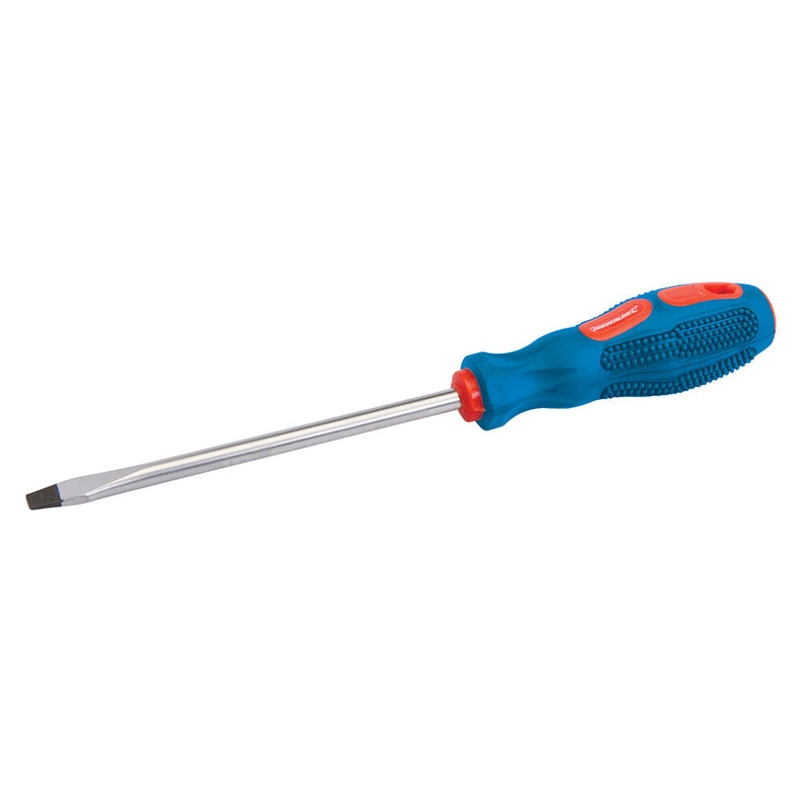 Compare new loops sl8 x 150mm slotted screwdriver soft grip handle & hard steel flared flat driver magnetic-flathead-wide-colour-hardened-tip-8mm products from over 25,000 stores