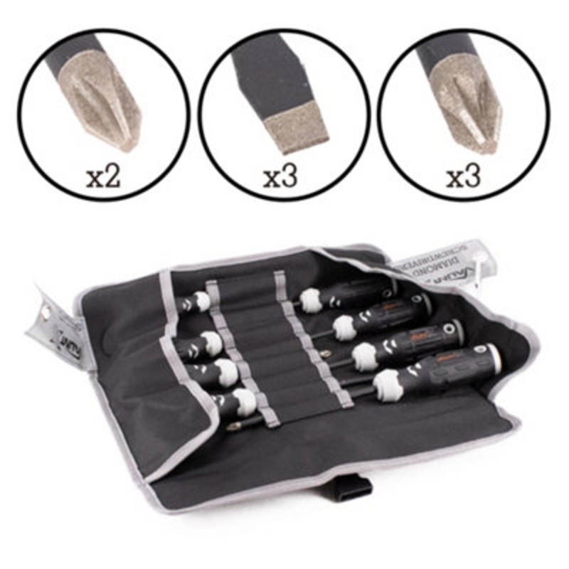 Compare vaunt x 8 piece diamond tipped screwdriver set magnetic carbon steel x1442000 products from over 25,000 stores