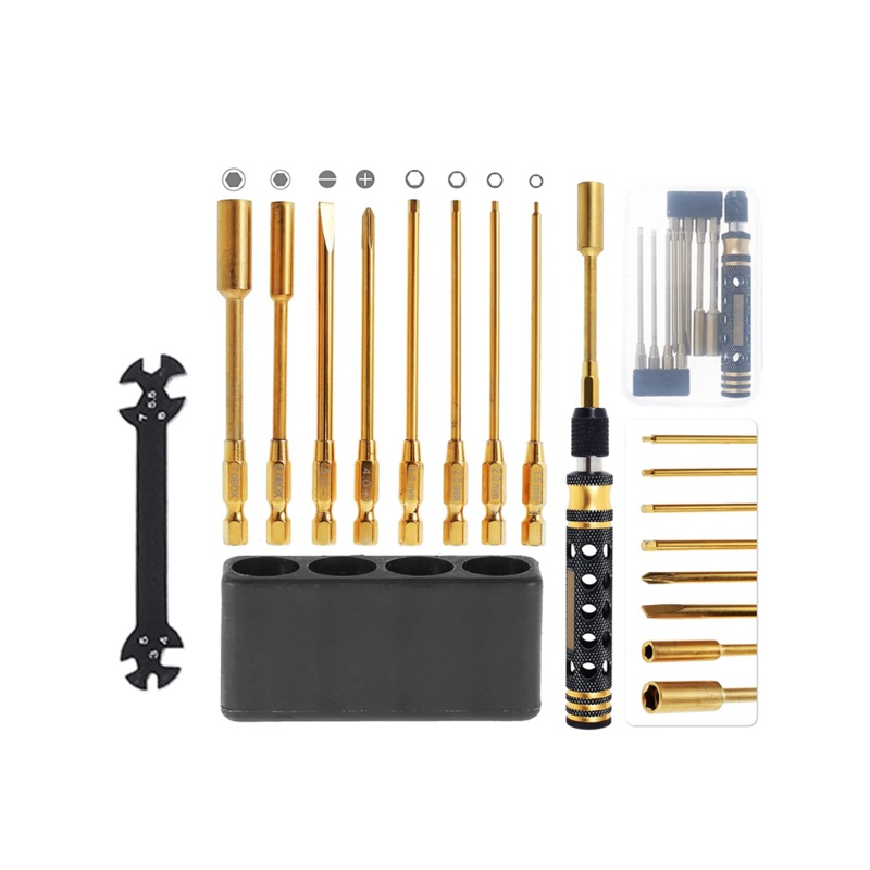 Compare 9 in 1 rc tool kit, hex driver screwdriver set for rc car hobby tools 9in products from over 25,000 stores
