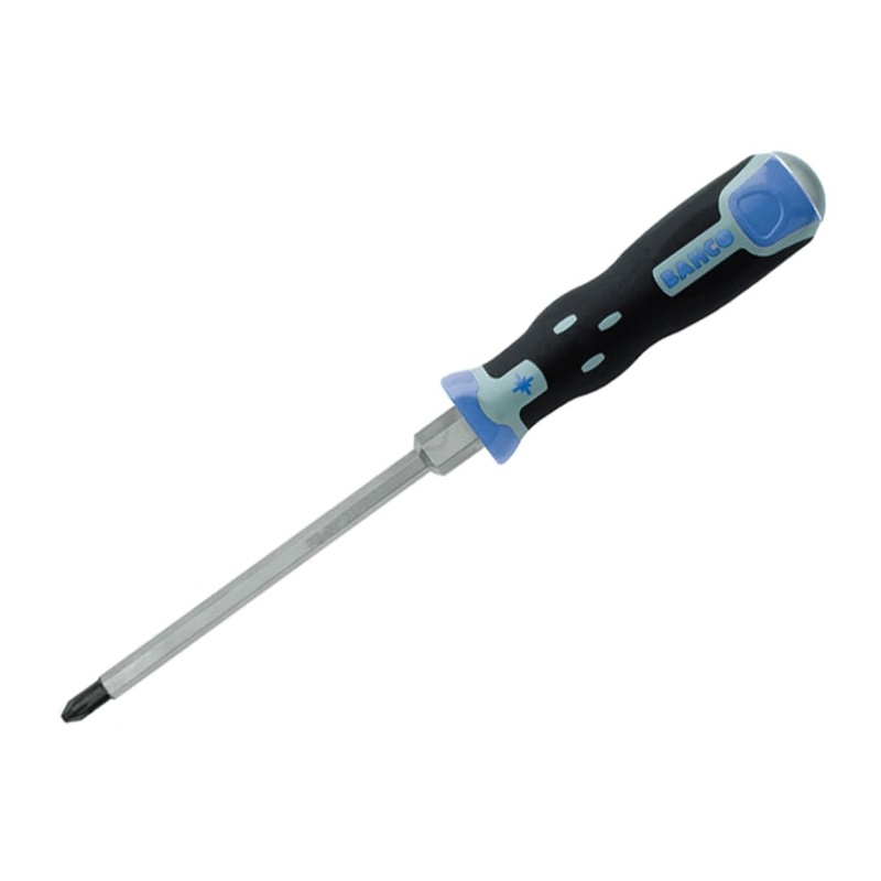Compare bahco black/yellow/red 040.002.125 tekno+ through shank screwdriver pozi tip pz2 x 125mm size 040 products from over 25,000 stores