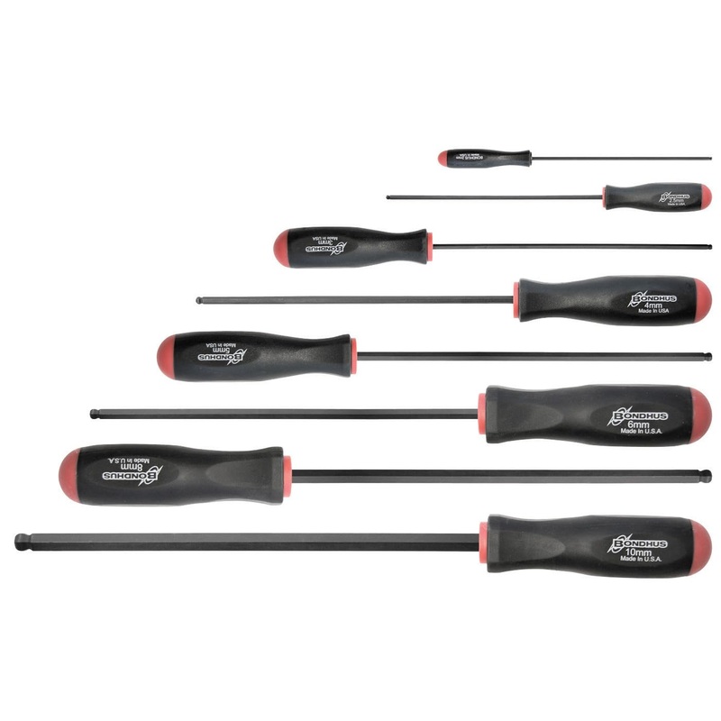Compare bondhus, bsx8mml balldriver hex long series, 8mm, 10733 products from over 25,000 stores