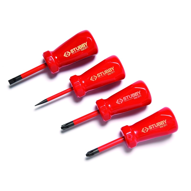 Compare ck tools c.k tools stubby vde slim screwdrivers 4 pack pozi slotted t48349 products from over 25,000 stores