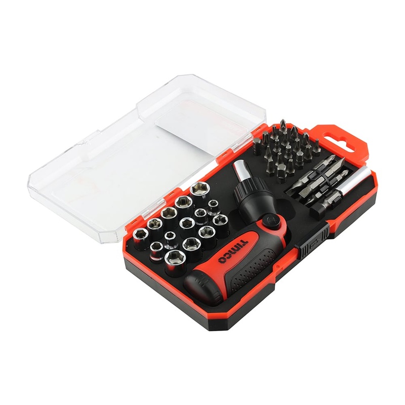 Compare new timco ratcheting screwdriver bit set – screwdriver with assorted driver bits – screwdrivers – precise ratchet mechanism – 29… hj8u size 46 products from over 25,000 stores