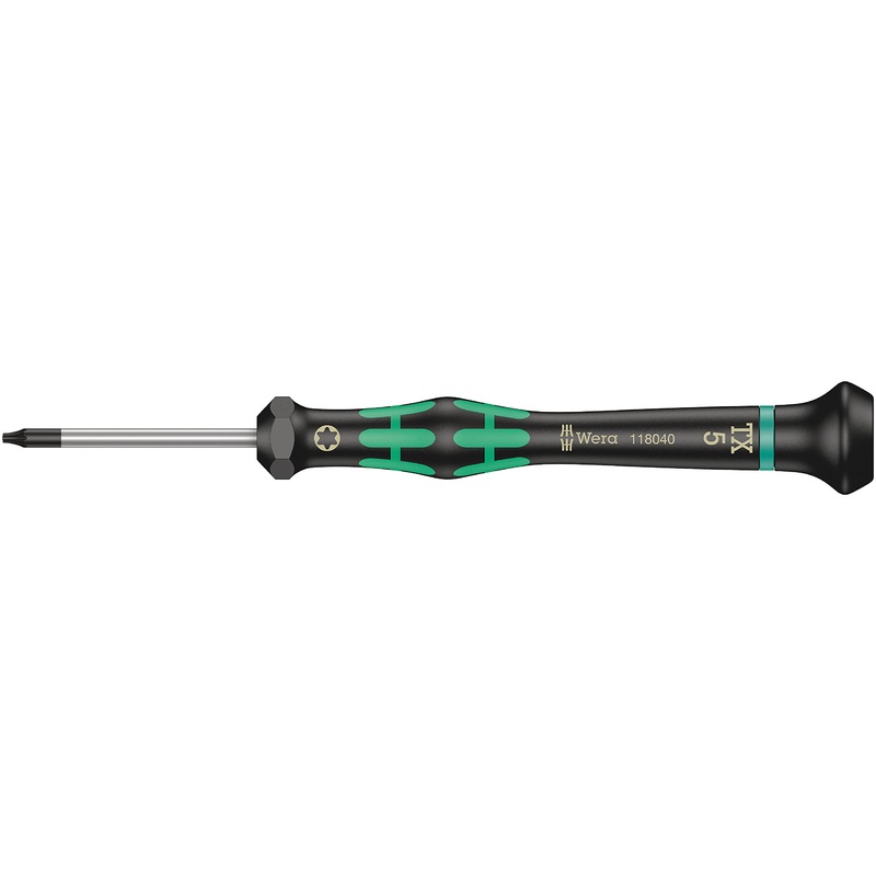Compare new wera 118040 kraftform 2067 micro screwdriver torx tip tx5 x 40mm wer118040 products from over 25,000 stores