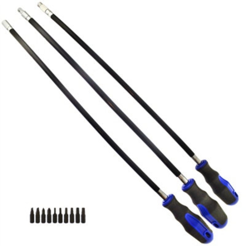 Compare ab tools 3pc extra long flexi screwdriver socket holder and bits set au042 products from over 25,000 stores