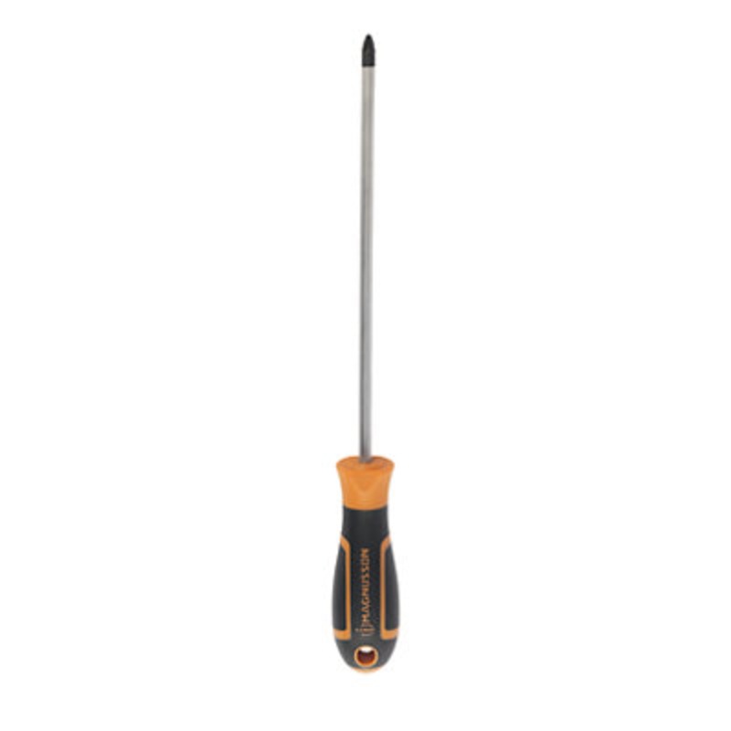 Compare magnusson long reach pozi screwdriver pz2 x 200mm black/orange products from over 25,000 stores