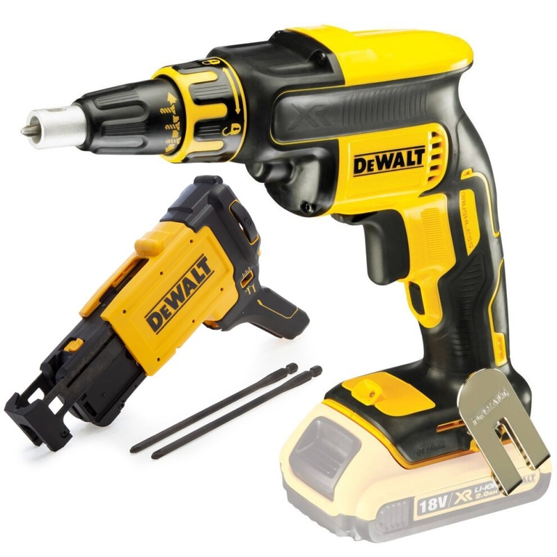 Compare new dewalt dcf620n 18v xr brushless collated autofeed drywall screwdriver dcf6202 dcf620n + dcf6202 size 18 products from over 25,000 stores