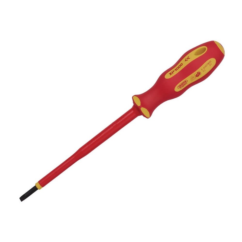Compare draper expert ergo plus vde insulated parallel slotted screwdriver 3.5mm 100mm products from over 25,000 stores