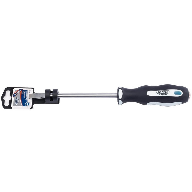 Compare draper plain slot soft grip screwdriver, x 150mm 34979 size 8.0 products from over 25,000 stores