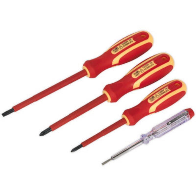 Compare loops pack vde screwdriver & mains tester set – 1000v shock proof insulated shafts size 4 products from over 25,000 stores