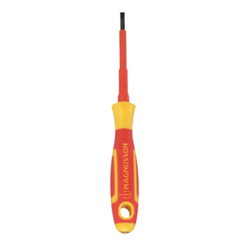 Compare magnusson orange / yellow flat head vde screwdriver sl-3.5mm x 75mm products from over 25,000 stores