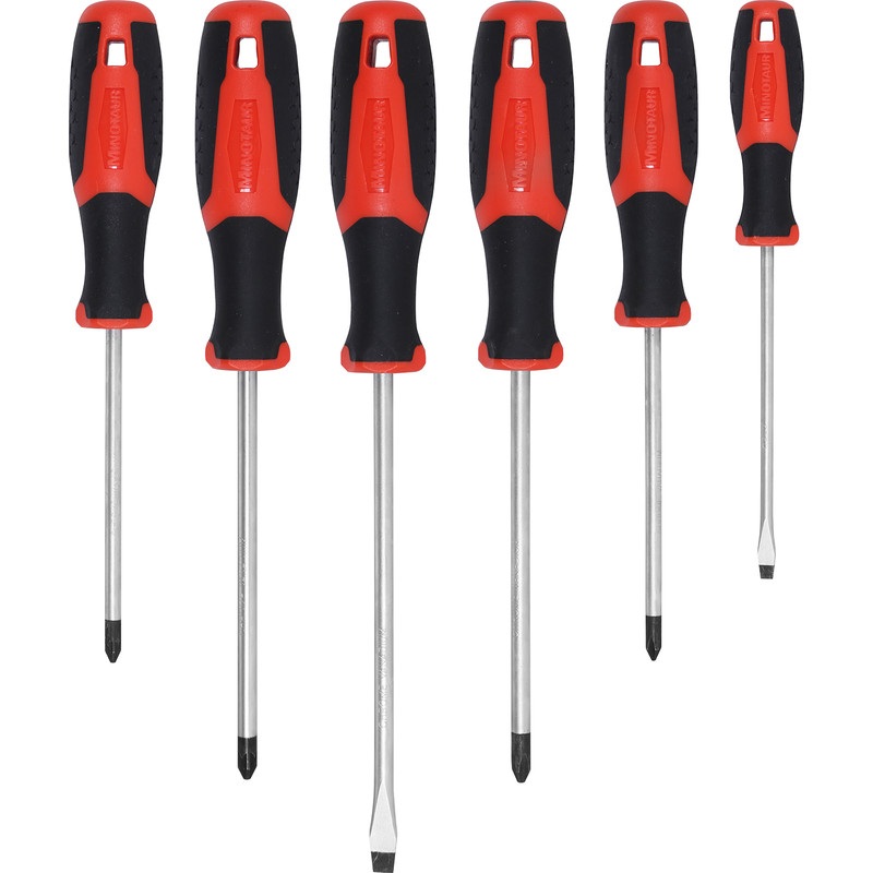 Compare minotaur screwdriver set (6 piece) in steel black/red size 6 products from over 25,000 stores