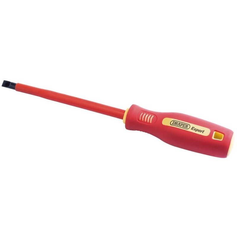 Compare new draper fully insulated plain slot screwdriver, x 150mm (sold loose) 952b size 8 products from over 25,000 stores