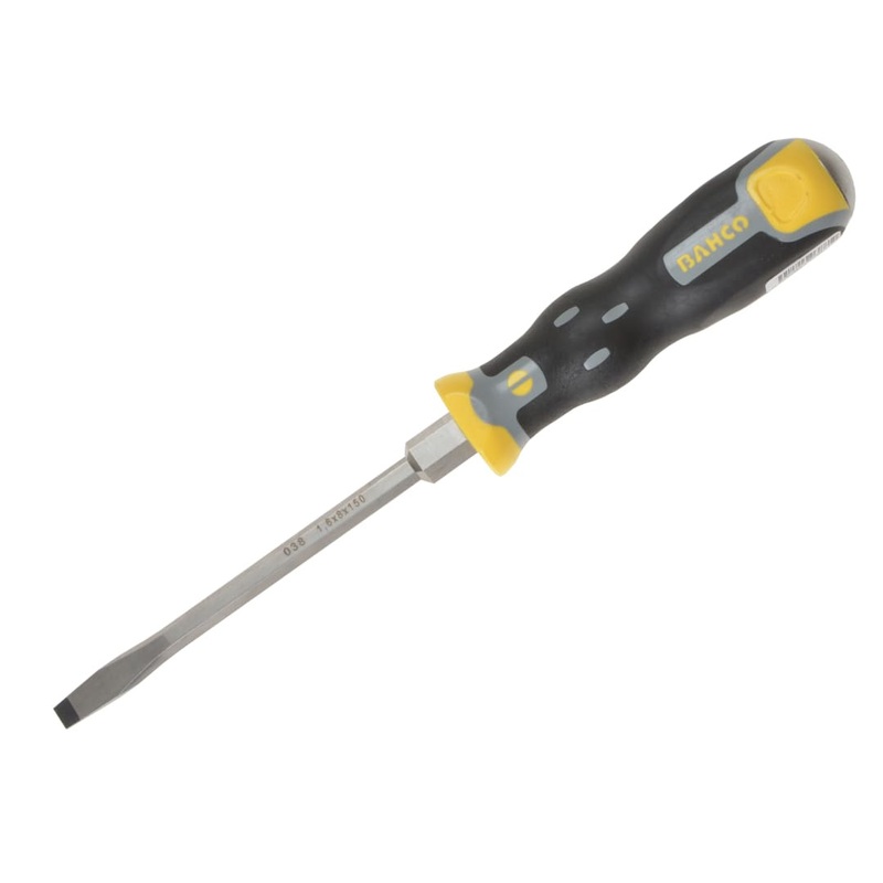 Compare bahco tekno+ 6.5mm flared slotted screwdriver with through shank design black products from over 25,000 stores