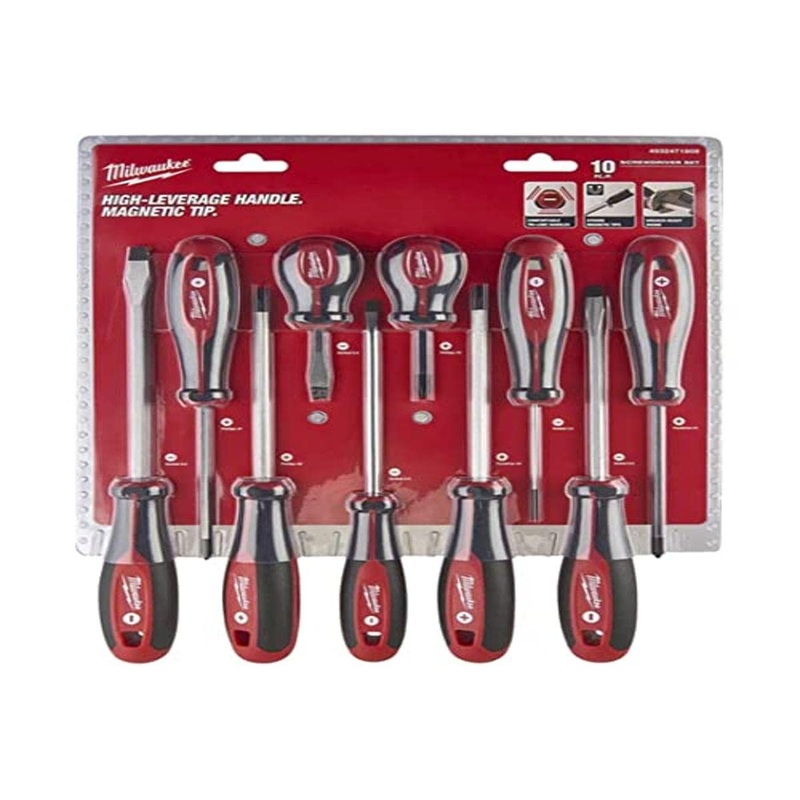 Compare milwaukee tri-lobe screwdriver (10 piece) in black/red size 10 products from over 25,000 stores