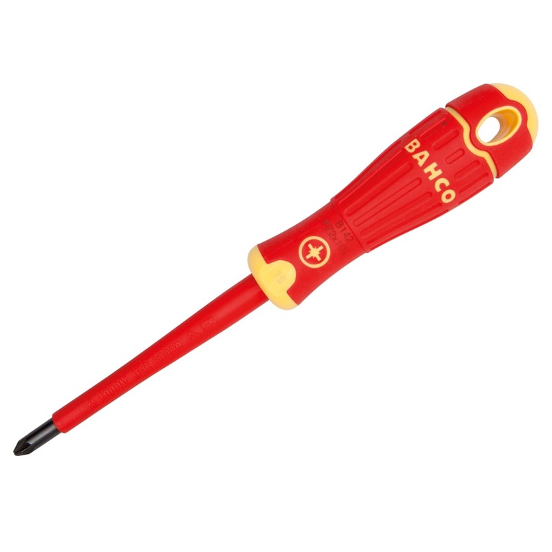 Compare bahco bahcofit insulated screwdriver pozidriv tip pz1 x 80mm bah142001080 products from over 25,000 stores